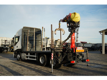 Iveco STRALIS 560 / 6X4 / DO DREWNA / DO DRZEWA / DO LASU / HDS PALFIN en leasing occasion Iveco STRALIS 560 / 6X4 / DO DREWNA / DO DRZEWA / DO LASU / HDS PALFIN: photos 4