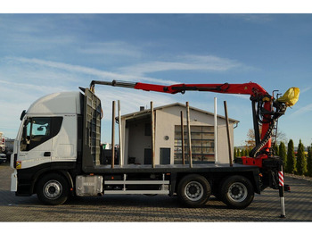 Iveco STRALIS 560 / 6X4 / DO DREWNA / DO DRZEWA / DO LASU / HDS PALFIN en leasing occasion Iveco STRALIS 560 / 6X4 / DO DREWNA / DO DRZEWA / DO LASU / HDS PALFIN: photos 3