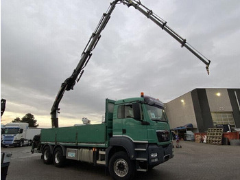 Camion plateau, Camion grue MAN TGS 26.440: photos 4 Camion plateau, Camion grue MAN TGS 26.440: photos 4