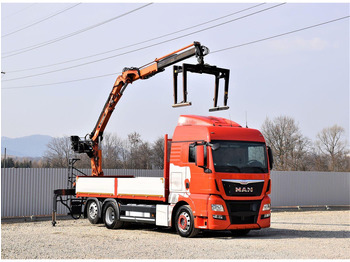 Camion plateau MAN TGX 26.440