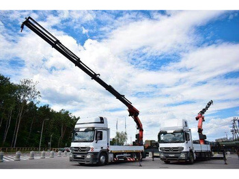 Camion plateau, Camion grue Mercedes-Benz ACTROS 2546 6x2 Palfinger PK 50002 EURO 5 Cran: photos 2 Camion plateau, Camion grue Mercedes-Benz ACTROS 2546 6x2 Palfinger PK 50002 EURO 5 Cran: photos 2