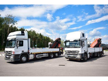 Camion plateau, Camion grue Mercedes-Benz ACTROS 2546 6x2 Palfinger PK 50002 EURO 5 Cran: photos 5 Camion plateau, Camion grue Mercedes-Benz ACTROS 2546 6x2 Palfinger PK 50002 EURO 5 Cran: photos 5