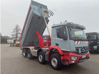 Camion benne Mercedes-Benz AROCS 3246 8X4 Eur 6 , KIPPER MEILLER MULDA: photos 2