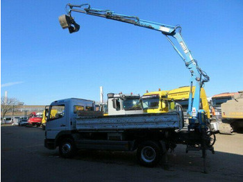 Camion benne, Camion grue Mercedes-Benz ATEGO 1218: photos 5 Camion benne, Camion grue Mercedes-Benz ATEGO 1218: photos 5