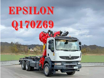 Camion ampliroll RENAULT Kerax 460