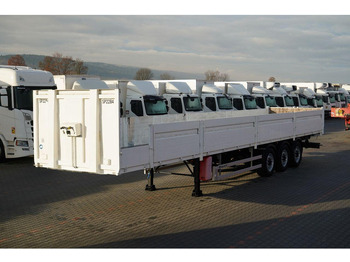 Semi-remorque plateau SAMRO