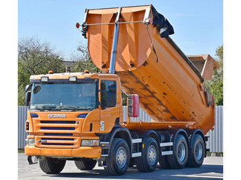 Camion benne Scania P360 Kipper * 8x4 * TOPZUSTAND !: photos 3