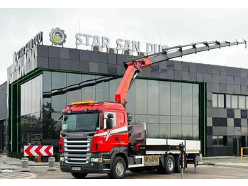 Camion plateau SCANIA R 500