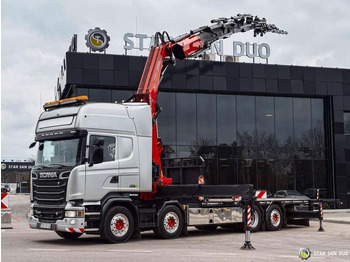 Camion grue SCANIA R 730