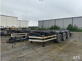 Remorque porte-conteneur/ Caisse mobile