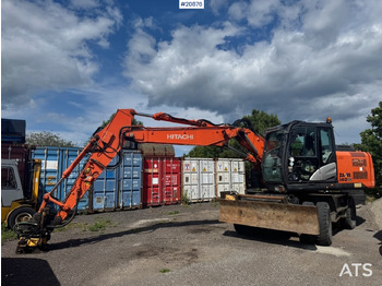 Pelle sur pneus Hitachi ZX140W-5B: photos 2