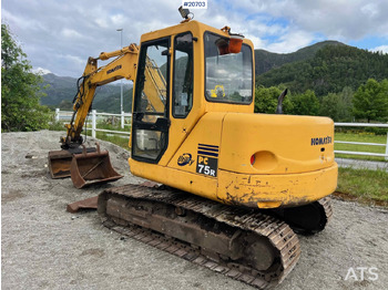 Pelle Komatsu PC75: photos 3