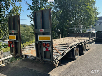 Remorque porte-engin surbaissée