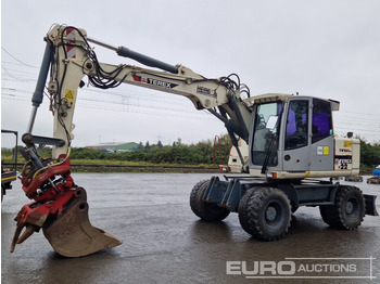 Pelle sur pneus TEREX