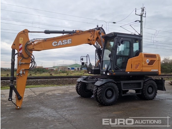 Pelle sur pneus CASE