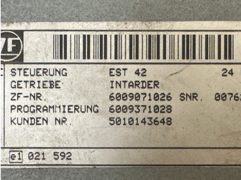 Système électrique pour Camion RENAULT EST42 6009071028: photos 3