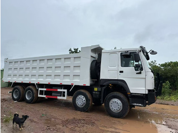 Camion benne pour transport de matériaux granulaires SINOTRUK HOWO 371 with Bumper: photos 4