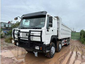 Camion benne pour transport de matériaux granulaires SINOTRUK HOWO 371 with Bumper: photos 2