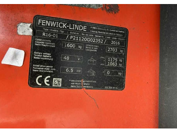 Linde R16-01 en leasing occasion Linde R16-01: photos 4