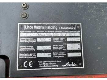 Transpalette Linde T20: photos 4