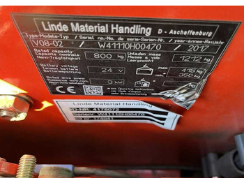 Préparateur de commandes Linde V08: photos 4