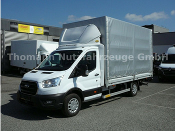 Utilitaire rideaux coulissants (PLSC) neuf Ford Transit Pritsche Plane Ladebordwand Klima Temp.: photos 2