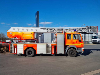 Camion MAN 15.284LC Metz DLK 23-12 Feuerwehr Drehleiter: photos 5
