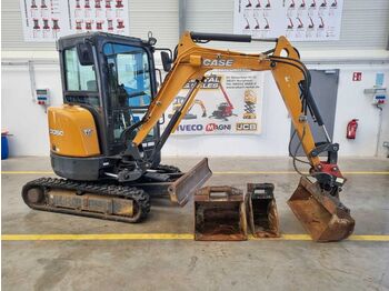 Mini pelle Case CX26C / 2x TL & 1x hydr. GRL / 2019 / 1.766h