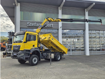 MAN TGS 18.430 4x4 BL Kran HMF 1130K-RCS Funk AHK en leasing occasion MAN TGS 18.430 4x4 BL Kran HMF 1130K-RCS Funk AHK: photos 1