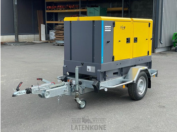 Groupe électrogène Atlas Copco QAS 30 50 Hz Generaattori StageV vetovarustuksella: photos 5