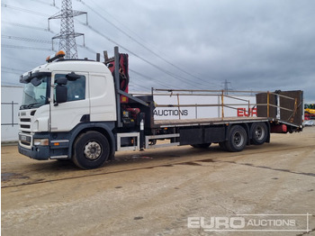 Camion plateau SCANIA P 310
