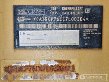 Compacteur CATERPILLAR