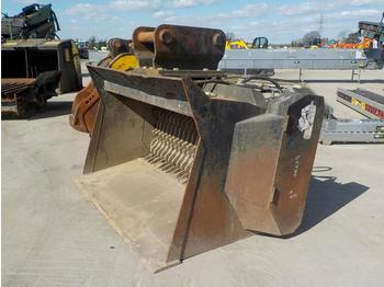 Crible 90" Hydraulic Screening Bucket 100mm Pin to suit 40 Ton Excavator