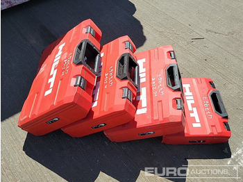 Matériel de chantier Hilti TE70-ATC/AVR 110Volt Hammer Drill, TE500-AVR 110Volt Hammer Drill (2 of), SID4-A22 Battery Impact Wrench, Charger, 21.6Volt Battery (2 of): photos 2