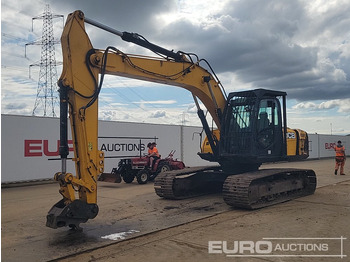 Pelle sur chenille JCB JS220LC
