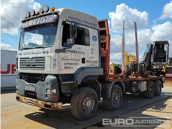 Camion plateau MAN