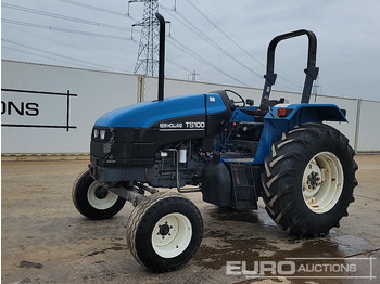 Tracteur agricole NEW HOLLAND TS100