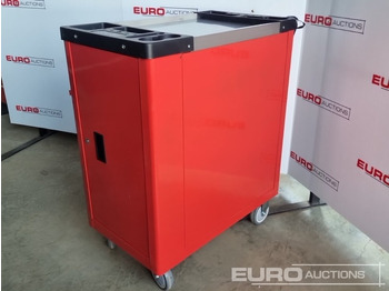 Équipement de garage Unused Boss Wheeled Tool Cart with 258pc Tools (Red): photos 3