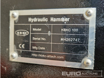 Marteau hydraulique Unused KBKC 1000: photos 5 Marteau hydraulique Unused KBKC 1000: photos 5
