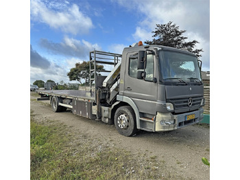 Camion plateau, Camion grue Mercedes Atego 1524 LL: photos 2
