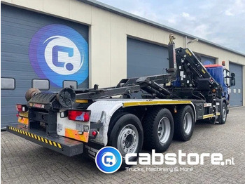 Camion ampliroll, Camion grue Scania P380 LB 8x4*4 HNA Euro 5 - HIAB 211 E-3 Hipro Crane with remote control + Multilift  XR26S61 Hooklift - Year 2009 - Km 336.501 !! - Good condition: photos 5