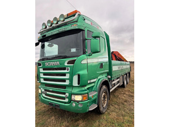 Camion grue SCANIA R 580