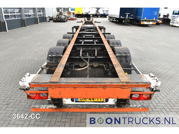 Semi-remorque porte-conteneur/ Caisse mobile Pacton T3-007 FIXED CHASSIS | 40-45ft HC * 4500 Kg * BPW/DRUM * NL TRAILER: photos 5