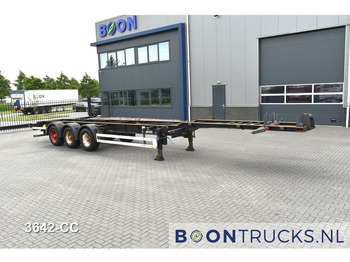 Semi-remorque porte-conteneur/ Caisse mobile Pacton T3-007 FIXED CHASSIS | 40-45ft HC * 4500 Kg * BPW/DRUM * NL TRAILER: photos 3