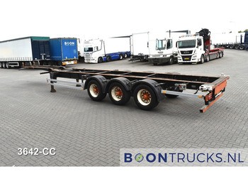 Semi-remorque porte-conteneur/ Caisse mobile Pacton T3-007 FIXED CHASSIS | 40-45ft HC * 4500 Kg * BPW/DRUM * NL TRAILER: photos 2
