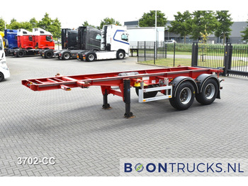 Semi-remorque porte-conteneur/ Caisse mobile Pacton TXC 233 | 20ft * 2980 Kg * BPW / DRUM * NL TRAILER * 5x AVAILABLE: photos 5