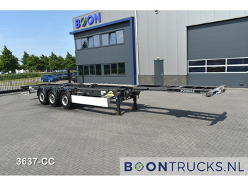 Semi-remorque porte-conteneur/ Caisse mobile Schmitz Cargobull SCF 24 G LIGHT FIXED CHASSIS | 45ft HC * 4400 Kg * DISC BRAKES * NL TRAILER * APK 04-2026: photos 3