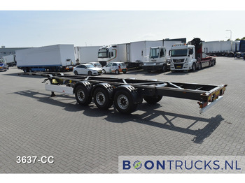 Semi-remorque porte-conteneur/ Caisse mobile Schmitz Cargobull SCF 24 G LIGHT FIXED CHASSIS | 45ft HC * 4400 Kg * DISC BRAKES * NL TRAILER * APK 04-2026: photos 2