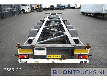 Semi-remorque porte-conteneur/ Caisse mobile Van Hool 3B2015 FIXED CHASSIS | 2x20-40ft HC * 4600 Kg * NL TRAILER: photos 5