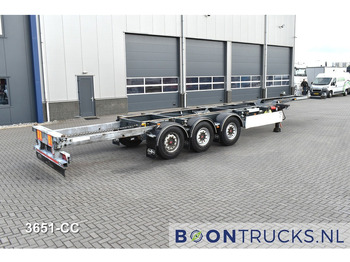 Semi-remorque porte-conteneur/ Caisse mobile Van Hool A3C002 2x20-30-40-45ft HC * LIFT AXLE * SAF / DISC * EXTENDABLE REAR: photos 2